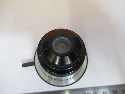 OLYMPUS JAPAN CONDENSER + IRIS OPTICS MICROSCOPE PART AS PICTURED &W3-B-18