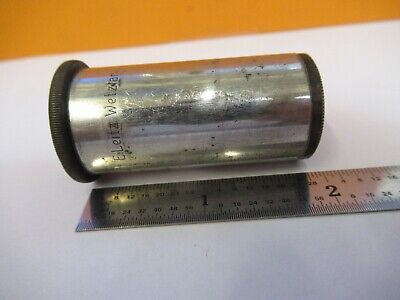 ANTIQUE ERNST LEITZ "2" EYEPIECE OPTICS MICROSCOPE PART AS PICTURED &A9-A-15