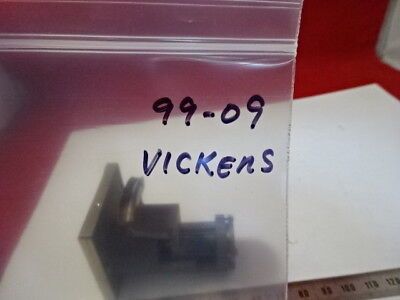 VICKERS ENGLAND BRASS STAGE MECHANISM MICROSCOPE PART AS IS &99-09