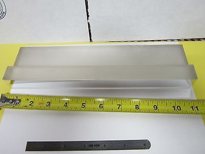 OPTICAL REFERENCE MIRROR 11" LENGTH SQUARENESS OPTICS AS IS BIN#G9-10