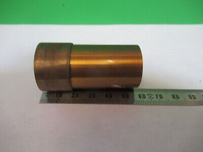 EMPTY BRASS CAN OBJECTIVE BAUSCH LOMB MICROSCOPE PART AS PICTURED &Q9-A-152