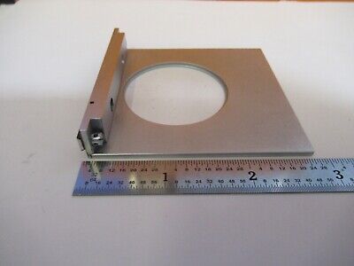 ZEISS GERMANY STAGE PIECE PLATE MICROSCOPE PART AS PICTURED &8C-A-96