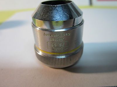 OPTICAL MICROSCOPE OBJECTIVE ZEISS GERMANY HD EPIPLAN 8X OPTICS BIN#AXIO