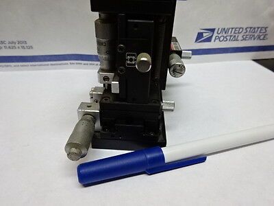 OPTISCHE SIGMA KOKI STAGE ROTATION XYZ MIKROMETER LASEROPTIK WIE BESEHEN #82-08-A