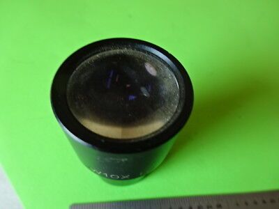 W10X HE WITH MICROMETER POINTER EYEPIECE OPTICS MICROSCOPE PART AS IS #L5-B-34