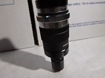 OPTISCHE KAMERA + LENS-EXTENDER-BAUGRUPPE LASER-VIEWER-OPTIK WIE BESEHEN &amp;96-21