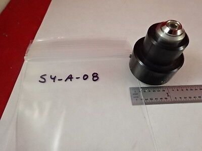 MICROSCOPE PART OBJECTIVE NIKON UNKNOWN OPTICS AS IS #S4-A-08