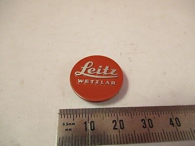 LEITZ GERMANY ALUMINUM LOGO WETZLAR MICROSCOPE PART AS PICTURED FT-2-62