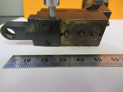 BAUSCH LOMB ANTIQUE CONDENSER HOLDER MICROSCOPE PART AS PICTURED &8Y-A-134