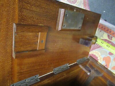 REICHERT WIEN EMPTY WOOD CABINET 1840's MICROSCOPE PART EMIL AS PICTURED #TB-5