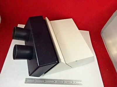 MICROSCOPE PART LEICA GERMANY DMR DMRB HEAD OPTICS BINOCULAR AS IS BIN#47-B-11