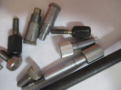 LOT OF SCREWS ASSORTED RARE FIND MICROSCOPE PART AS PICTURED #R5-A-58