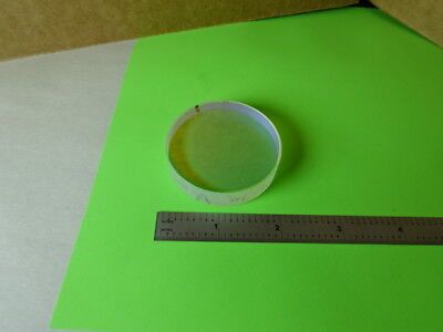 OPTICAL COATED FLAT GLASS LENS PART OPTICS #84-A-02