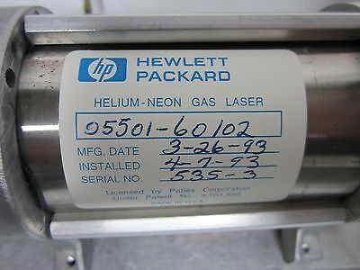 HP HEWLETT PACKARD HELIUM NEON PHYSICS PACKAGE ASSEMBLY LASER OPTICS BIN#L4-i