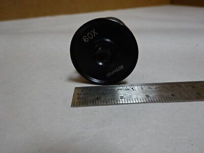 EYEPIECE 60X + MICROMETER OPTICS MICROSCOPE PART AS IS &Z7-D-10