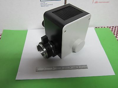 MICROSCOPE PART ILLUMINATOR LAMP HOUSING LEITZ WETZLAR GERMANY ORTHOPLAN BIN#47