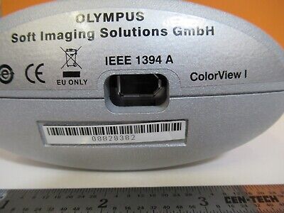 LEICA LEITZ OLYMPUS COLORVIEW SOFT IMAGING MICROSCOPE PART AS PIC &H8-B-03