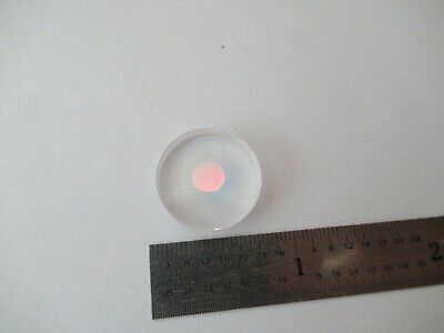 OPTICAL FUSED SILICA COATED FLAT LENS LASER PRO OPTICS AS PICTURED #F2-A-132