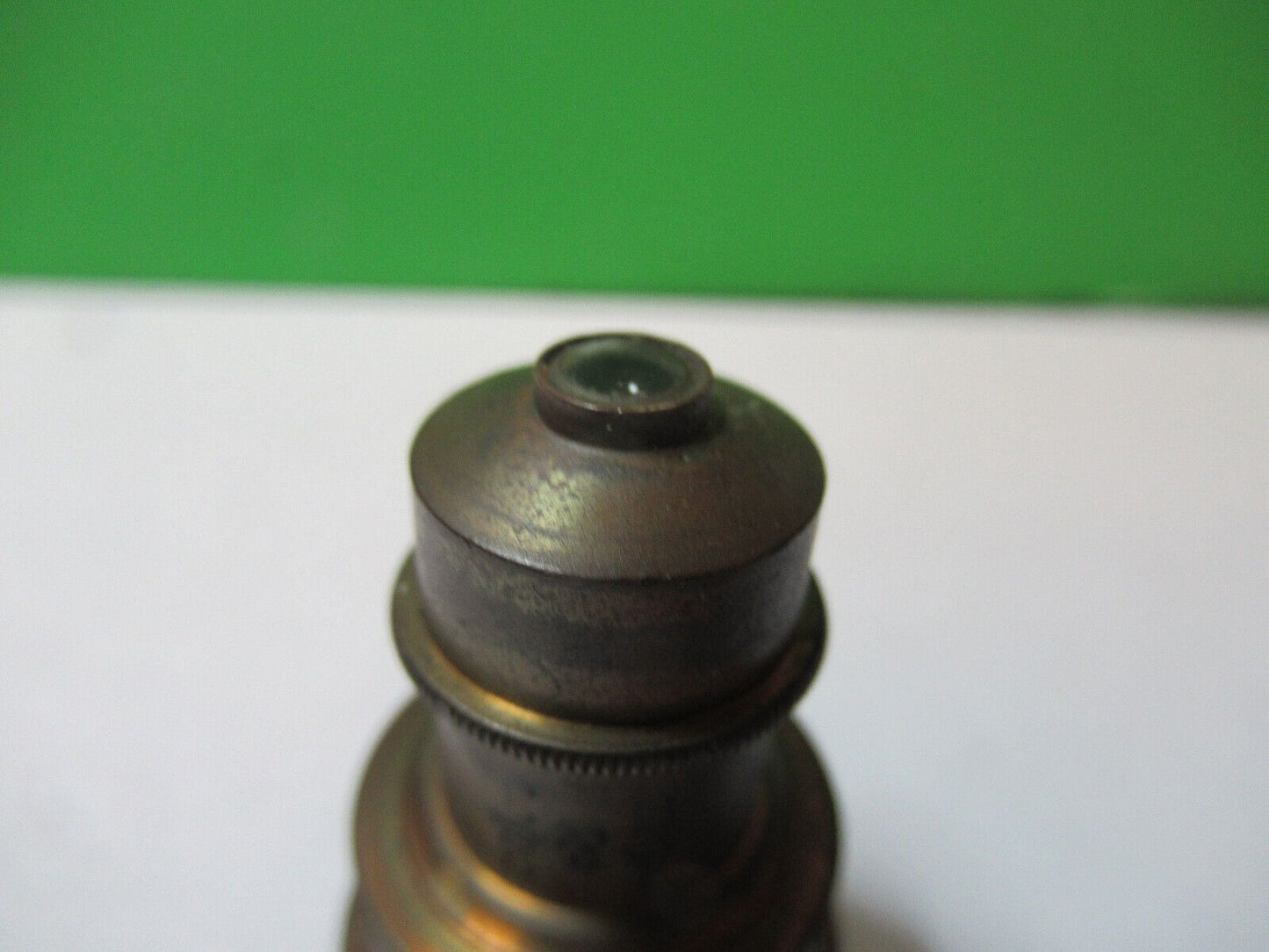 ANTIQUE BRASS BAUSCH LOMB 1/6 2/3 OBJECTIVE MICROSCOPE PART AS PICTURED &5-B-05