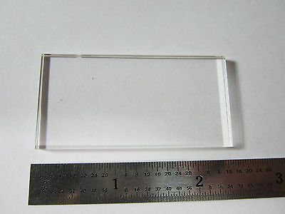 OPTICAL BK7 GLASS PLATE LASER OPTICS AS IS BIN#E1-16-5ii