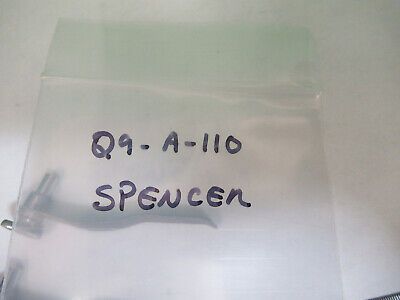 ANTIQUE CLIPS PAIR AO SPENCER MICROSCOPE PART AS PICTURED &Q9-A-110