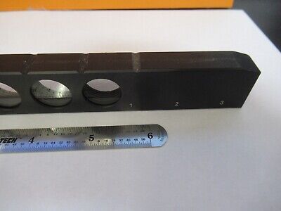 ZEISS AXIOTRON GERMANY LONG SLIDE FILTER MICROSCOPE PART AS PICTURED &19-B-02