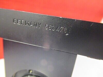 LEITZ WETZLAR GERMANY POL POLARIZER LENS 563478 MICROSCOPE PART AS PIC &13-A-16