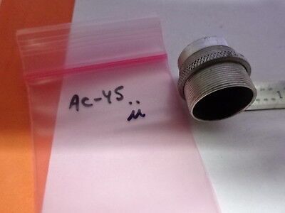 GAERTNER 38 mm OPTICS MICROSCOPE OBJECTIVE OPTICAL &AC-45