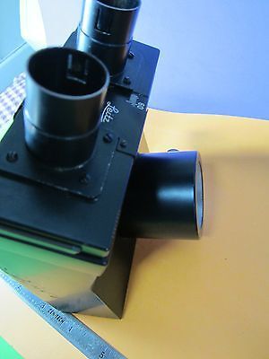 MICROSCOPE DIALUX LEITZ GERMANY TRINOCULAR HEAD AS PICTURED BIN#36