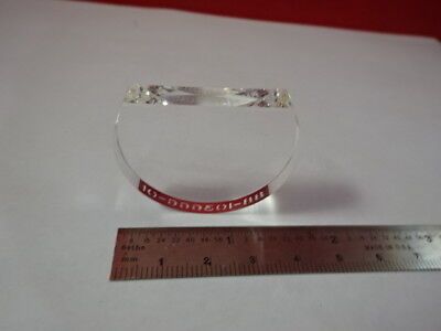 OPTICAL FUSED SILICA ZYGO TRUNCATED LENS OPTICS AS IS #91-07