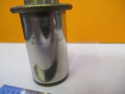 ANTIQUE CARL ZEISS PROJECTION EYEPIECE "4" MICROSCOPE PART AS PICTURED &11-B-55