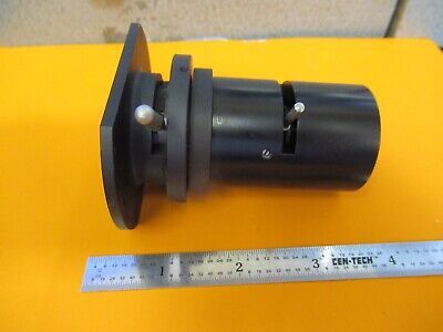 ZEISS GERMANY VERTICAL ILLUMINATOR IRIS LENS POL MICROSCOPE PART AS PIC &A7-A-09