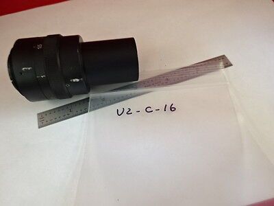 OPTICAL OBJECTIVE LENS INSPECTION CAMERA OPTICS AS IS B#U2-C-16