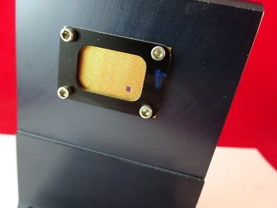 GOLD GRID ??? MOUNTED OPTICAL PHOTONICS LASER NM PRODUCTS OPTICS AS IS &87-18