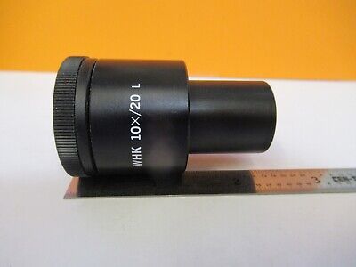 OLYMPUS JAPAN EYEPIECE WHK 10X/20 L OCULAR MICROSCOPE PART OPTICS AS IS &H8-C-22