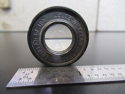 LEITZ WETZLAR EYEPIECE GF 10X OPTICS LENS MICROSCOPE PART AS PICTURED &5M-A-22