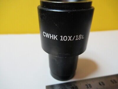 OLYMPUS JAPAN CWHX 10X/18L EYEPIECE MICROSCOPE OPTICS AS PICTURED &14-C-36