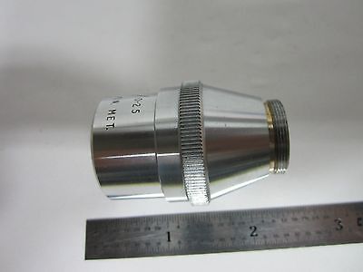 OBJECTIVE VICKERS ENGLAND METALLOGRAPH 10X OPTICS MICROSCOPE AS IS BIN#G5-10