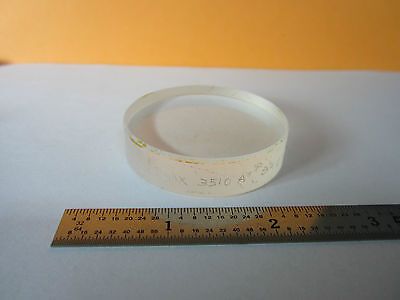 OPTICAL ULTRAVIOLET UV FLAT LENS FILTER AS IS LASER OPTICS  BIN#31-15