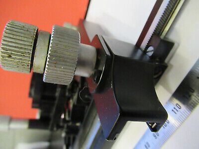 LEITZ WETZLAR SM-LUX GERMANY XY STAGE TABL MICROSCOPE PART AS PICTURED &13-FT-58