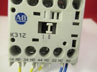 ALLEN BRADLEY 700-K31Z 24V CONTACTOR CONTROL SYSTEMS &FT-4-03