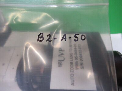 UVP BIOIMAGING CAMERA LENS ZOOM OPTICS for MICROSCOPE PART AS PICTURED &B2-A-50