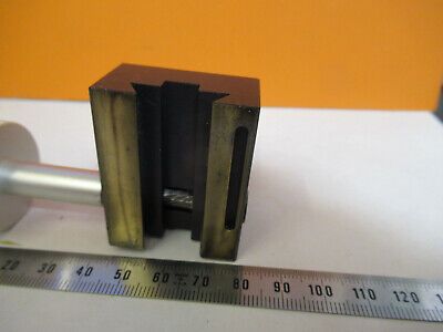 LEICA DMRB CONDENSER HOLDER PIECE GERMANY MICROSCOPE PART AS PICTURED R7-A-44