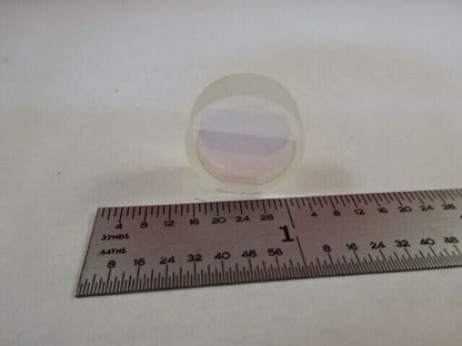 MIL SPEC COATED LENS OPTICAL LASER OPTICS AS PICTURED &Z7-01