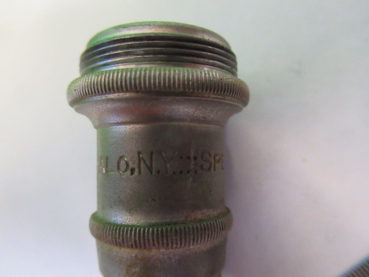 ANTIQUE OBJECTIVE 44X SPENCER LENS MICROSCOPE PART AS PICTURED &H9-C-22