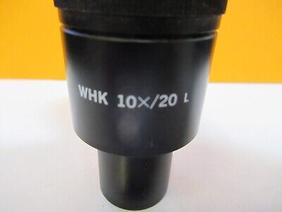 OLYMPUS JAPAN EYEPIECE WHK 10X/20 L OCULAR MICROSCOPE PART OPTICS AS IS &H8-C-22