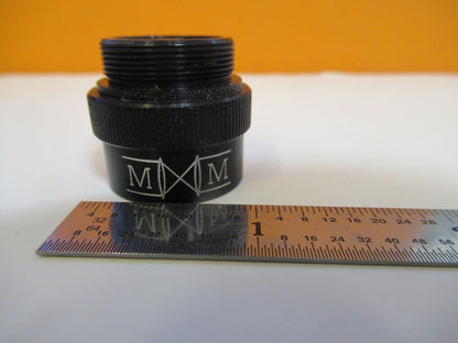 M-M 2X OBJECTIVE MICROSCOPE PART OPTICS AS PICTURED &A7-A-72