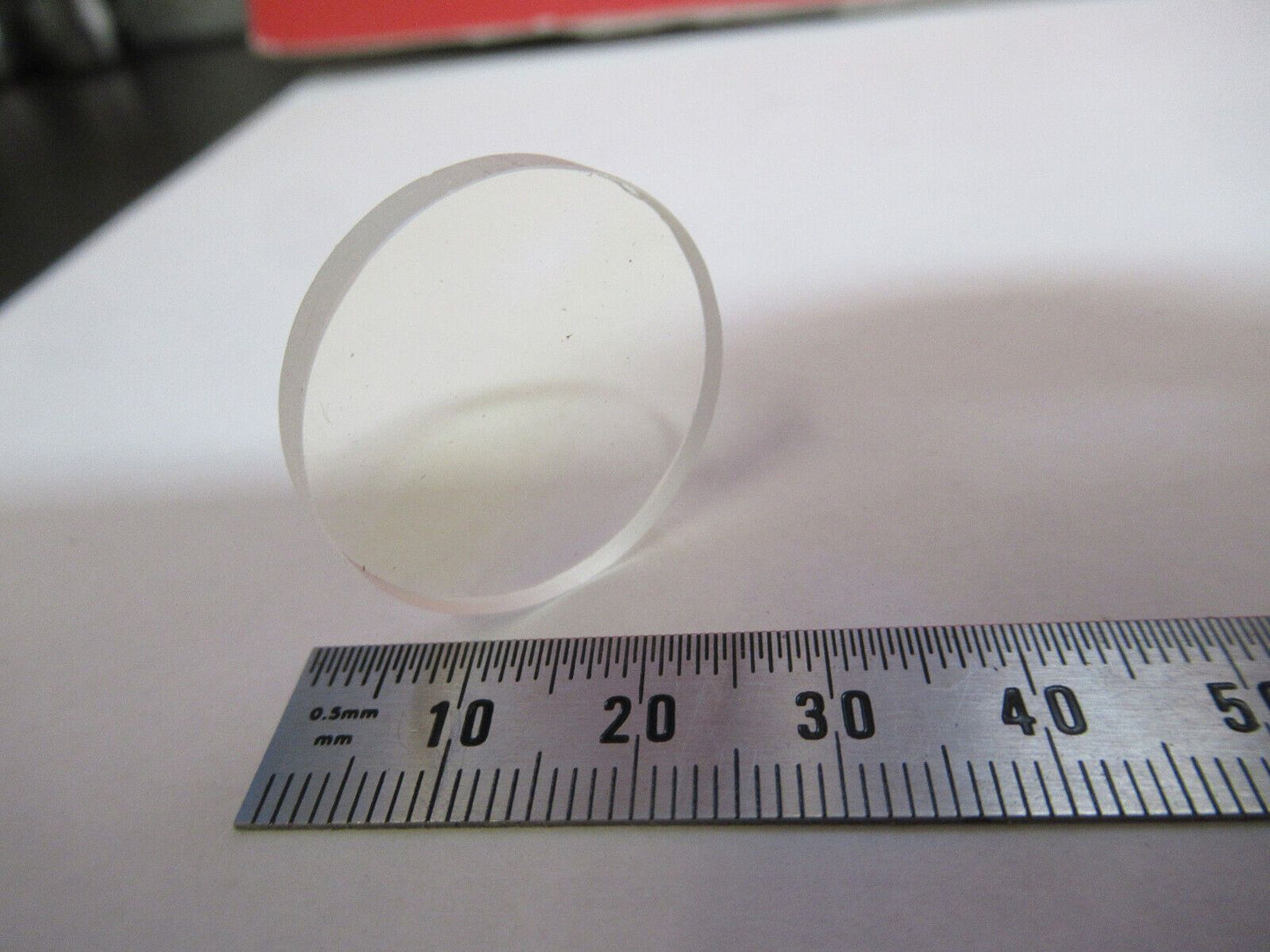 OPTICAL FLAT LENS COATED PRO OPTICS AS PICTURED G4-A-21