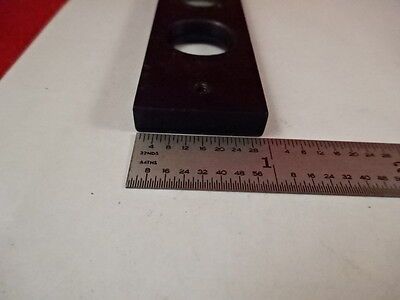 MICROSCOPE PART VIS IR FILTER SLIDE INFRARED VISIBLE OPTICS AS IS #AM-22