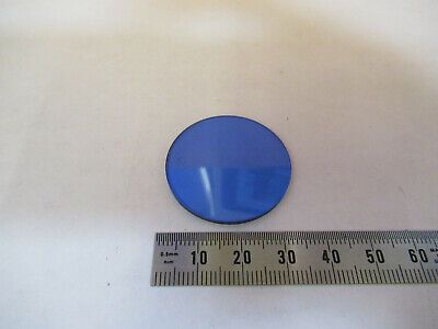 BAUSCH LOMB BLUE GLASS FILTER MICROSCOPE PART AS PICTURED &P5-A-67